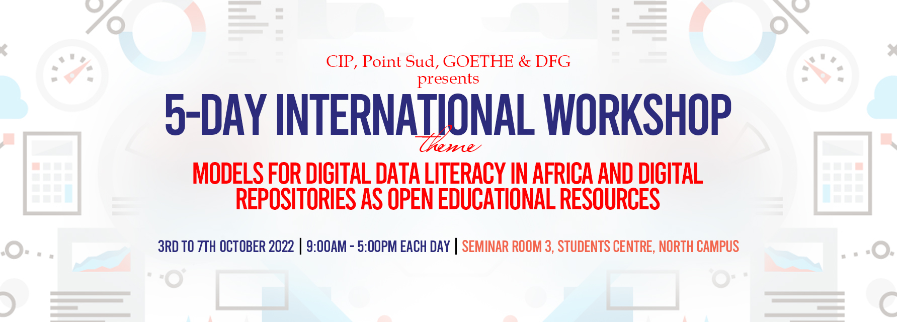 Models for Digital Data Literacy in Africa and Digital Repositories as Open Educational Resources | Workshop