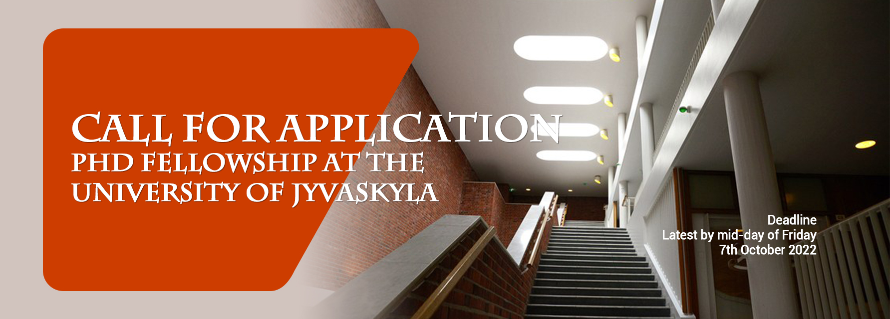 Call for Application – PhD Fellowship at the University of Jyvaskyla