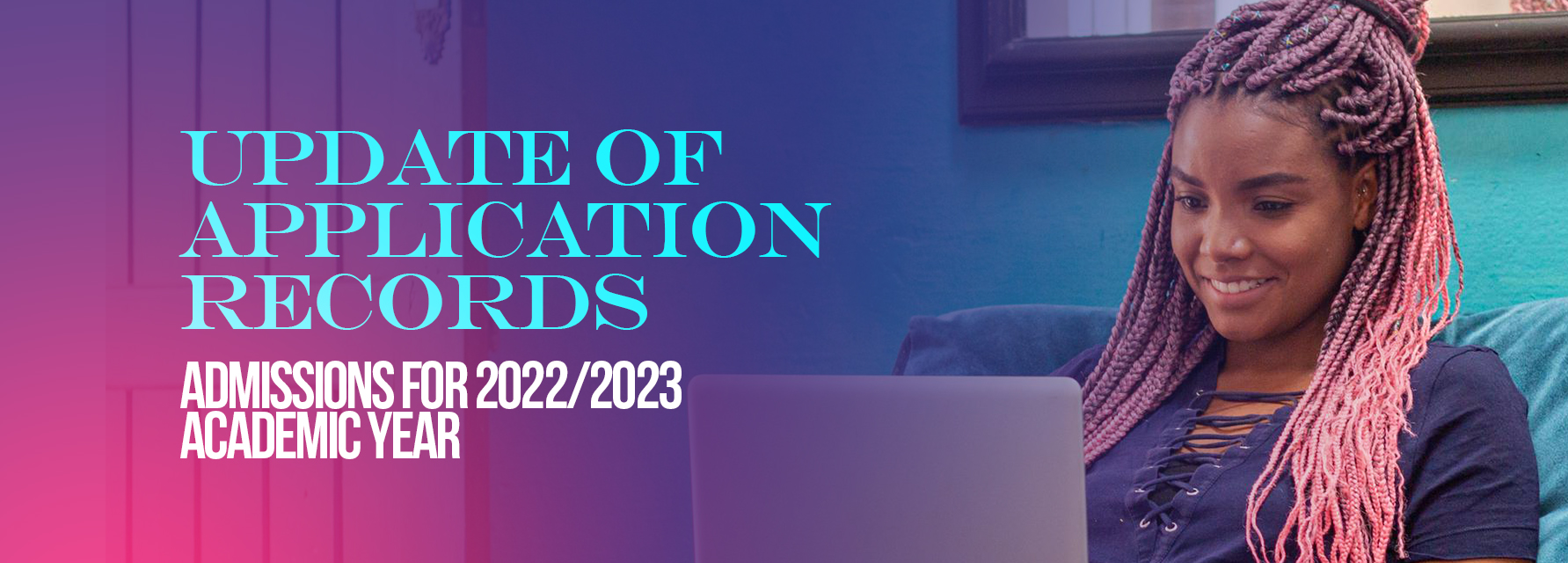 Admissions For 2022/2023 Academic Year