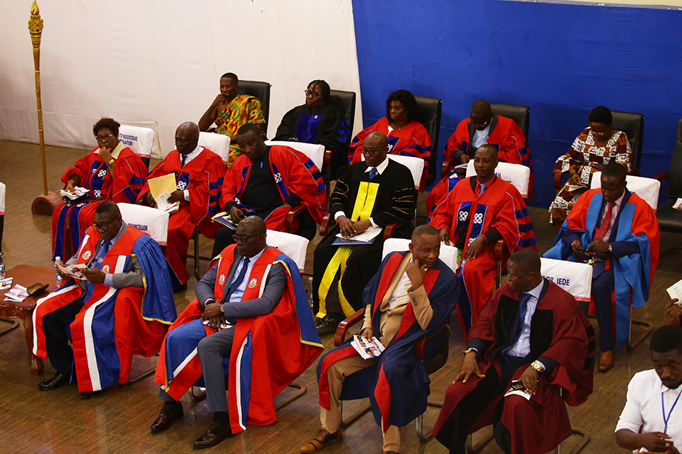 Principal Officers, Deans and Directors who graced the ceremony