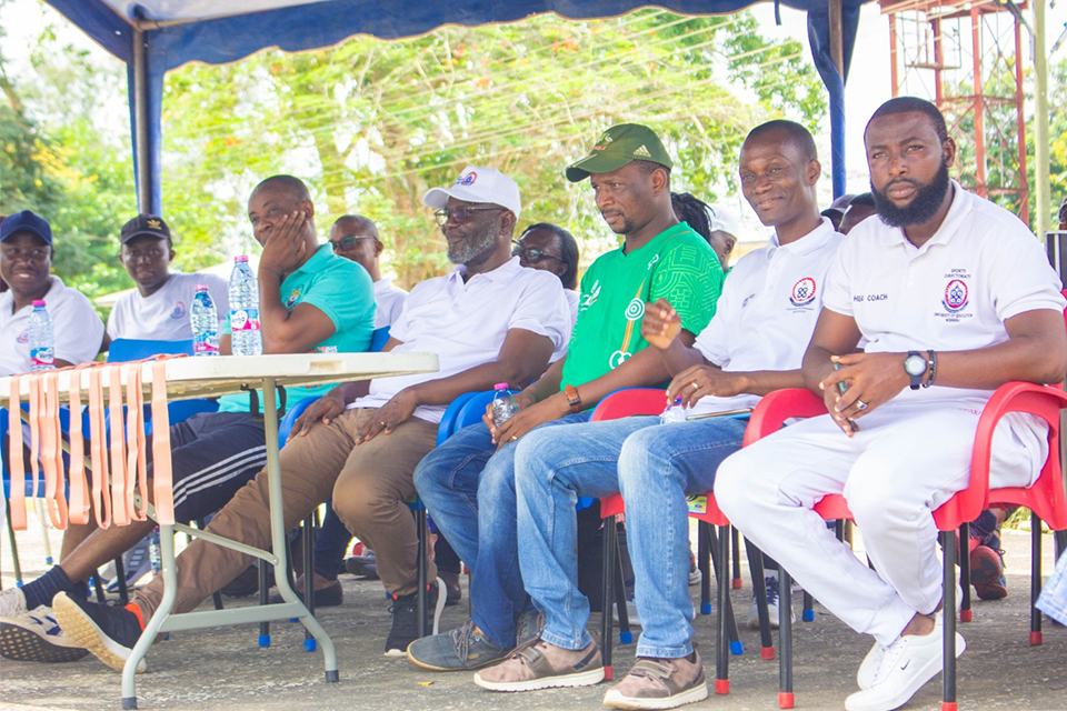 A cross-section of dignitaries 