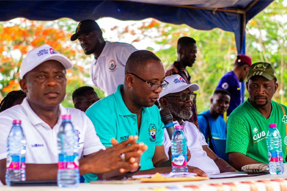 Cross-section of attendees 