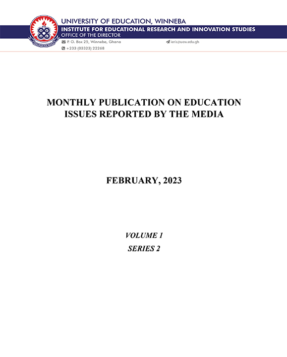 Monthly Publication on Education Issues Reported by the Media | Volume 1 Series 2