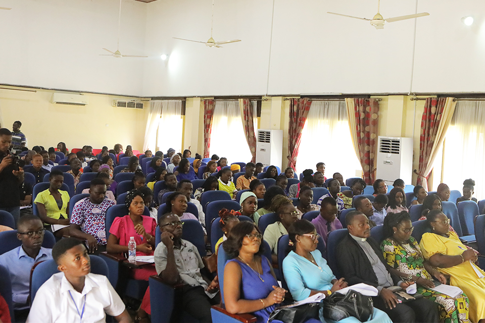 A cross-section of attendees 