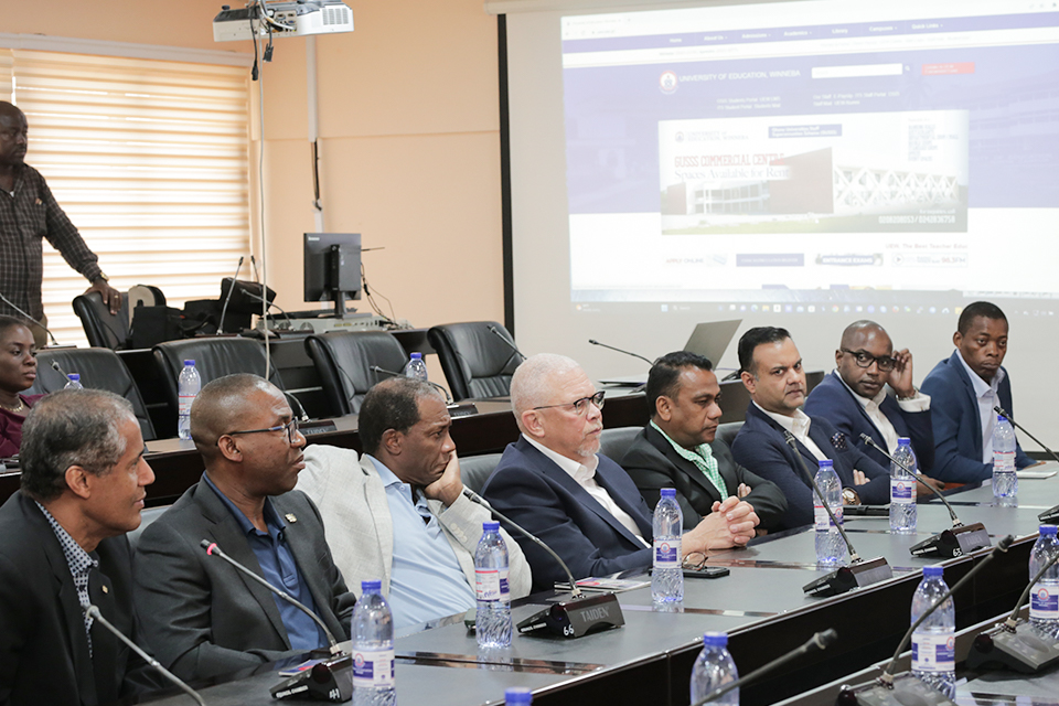 A cross-section of the Republic Bank PLC delegation