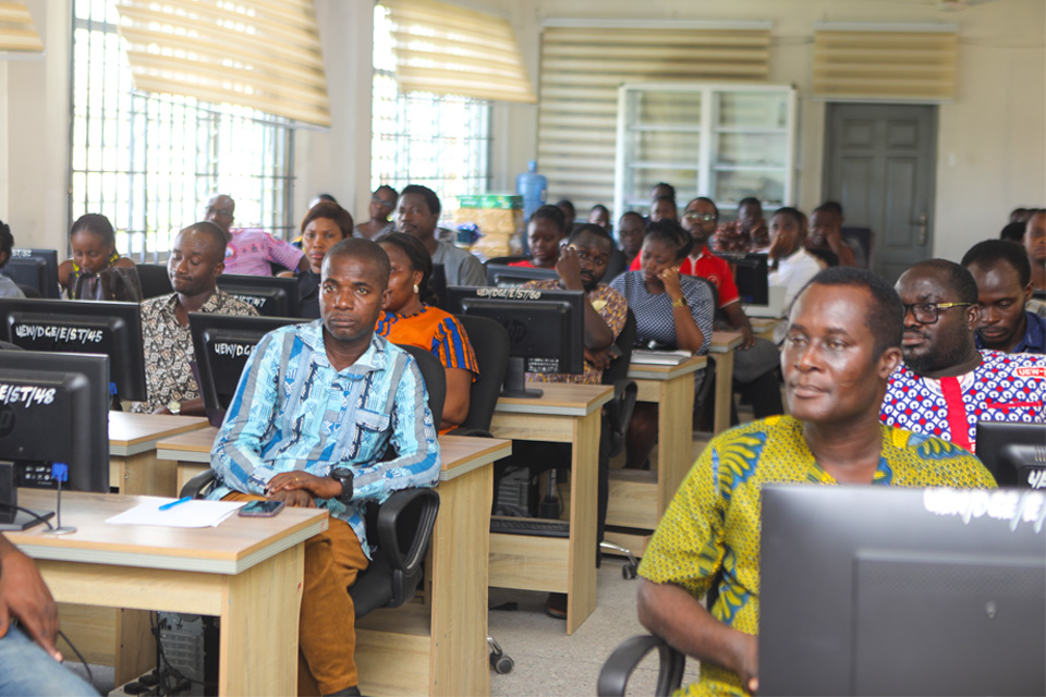 A representative sample of participants at the seminar