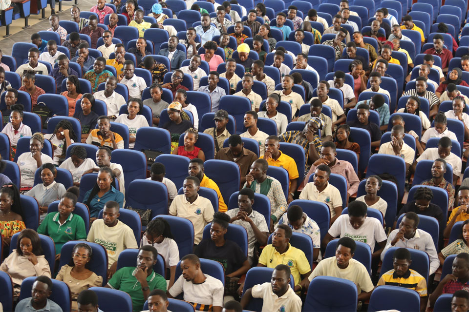 An aerial view of participants who graced the seminar at the Jophus Anamuah-Mensah Conference Centre