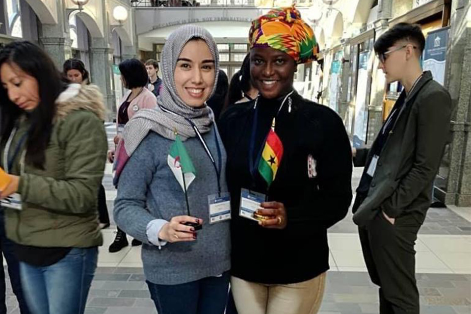 Ms. Leticia Akabutoo, representing Ghana during the Fulbright TEA fellowship