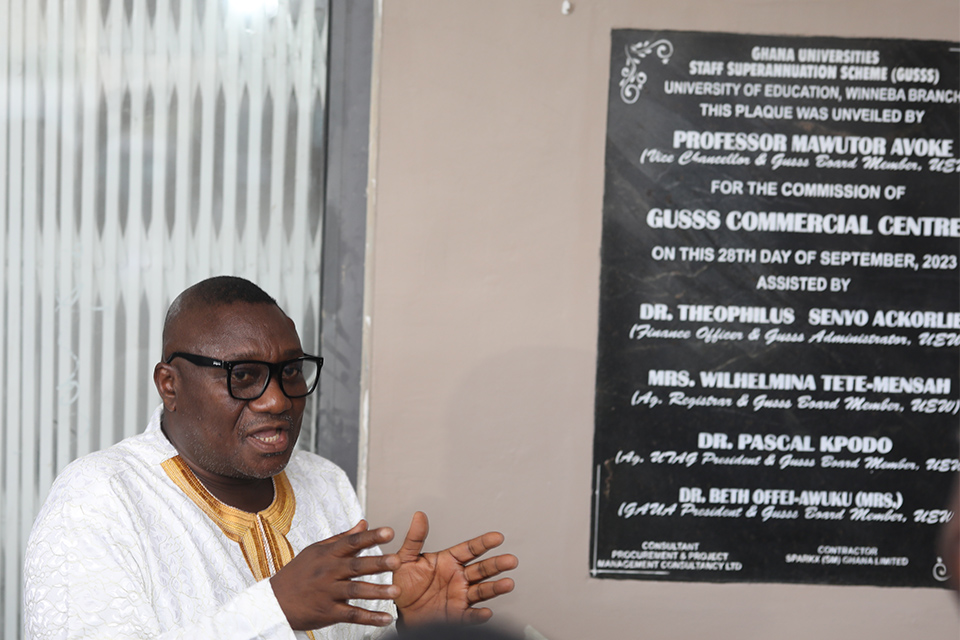 Prof. Mawutor Avoke, 3rd Vice-Chancellor of UEW