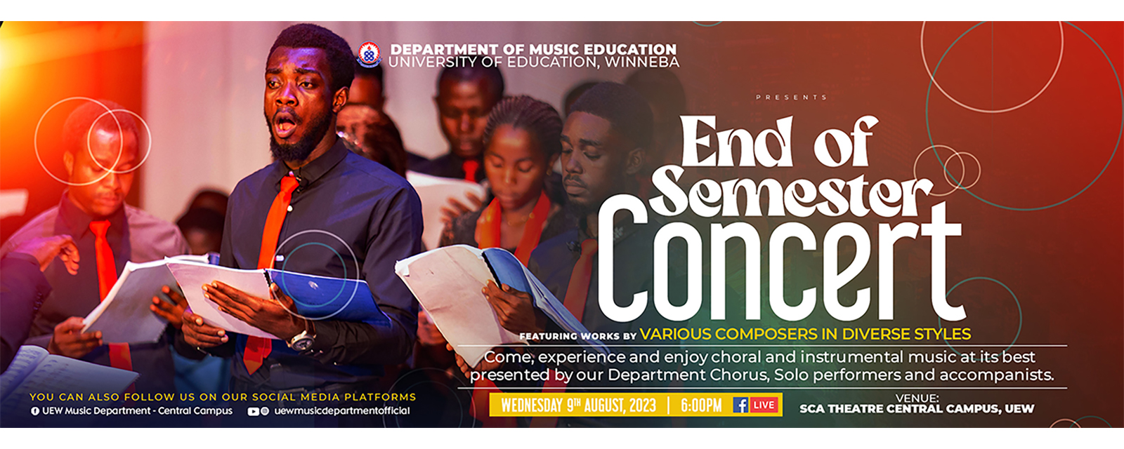 Department of Music Education, End of Semester Concert