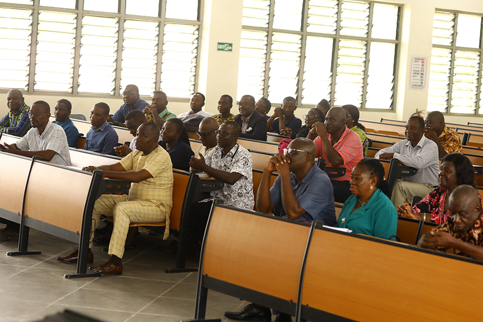 A cross-section of staff at the Faculty of Science Education 