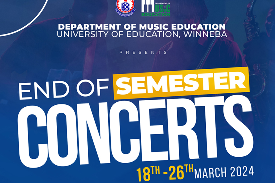 Department of Music Education End of Semester Concerts