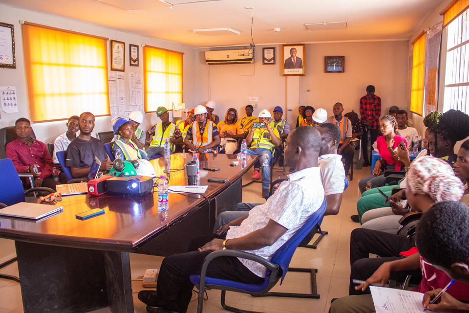 A cross-section of students at one of the seminars 
