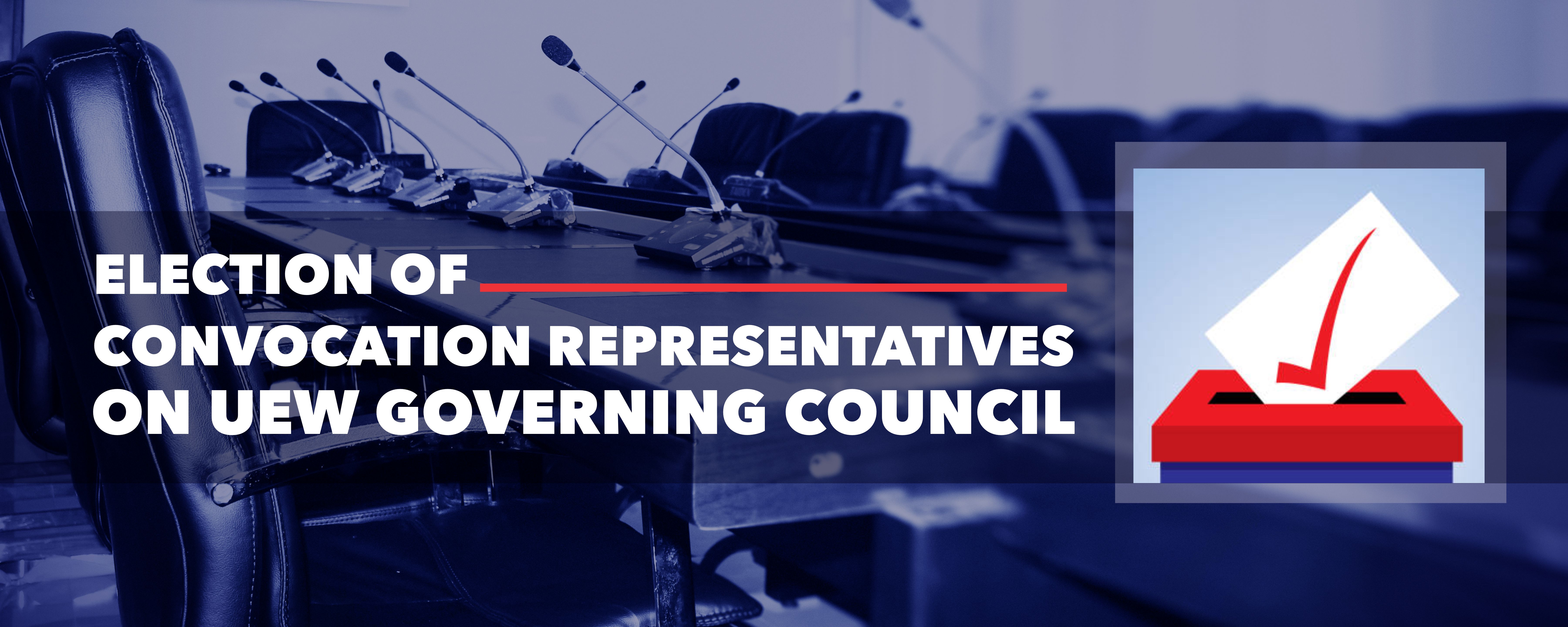 Election of Convocation Representatives on UEW Governing Council