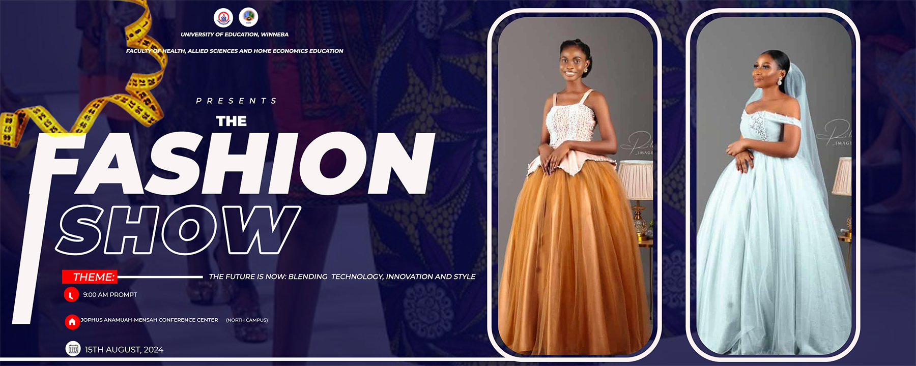 Fashion show banner