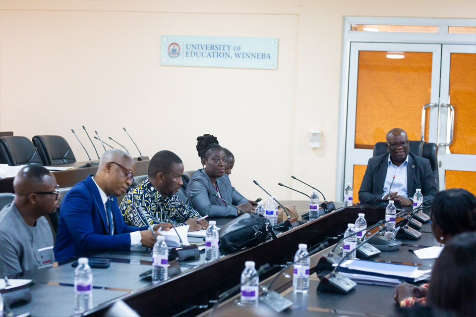 A cross-section of UEW Management members 