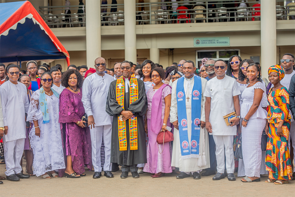 A group picture after the service 