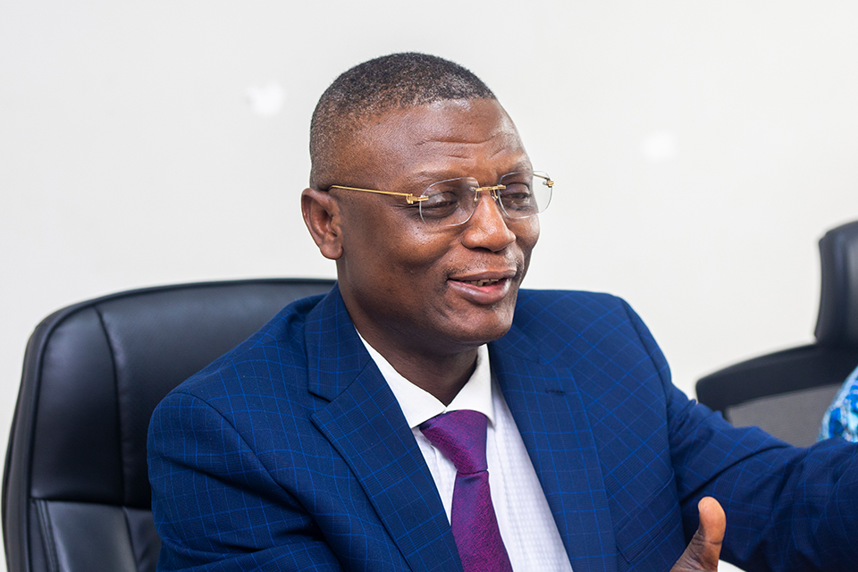 Hon. Kofi Adams, Minister of Sports and Recreation