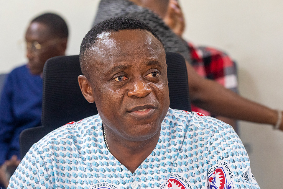 Prof. Emmanuel Osei Sarpong, Dean, FHASHEE, UEW