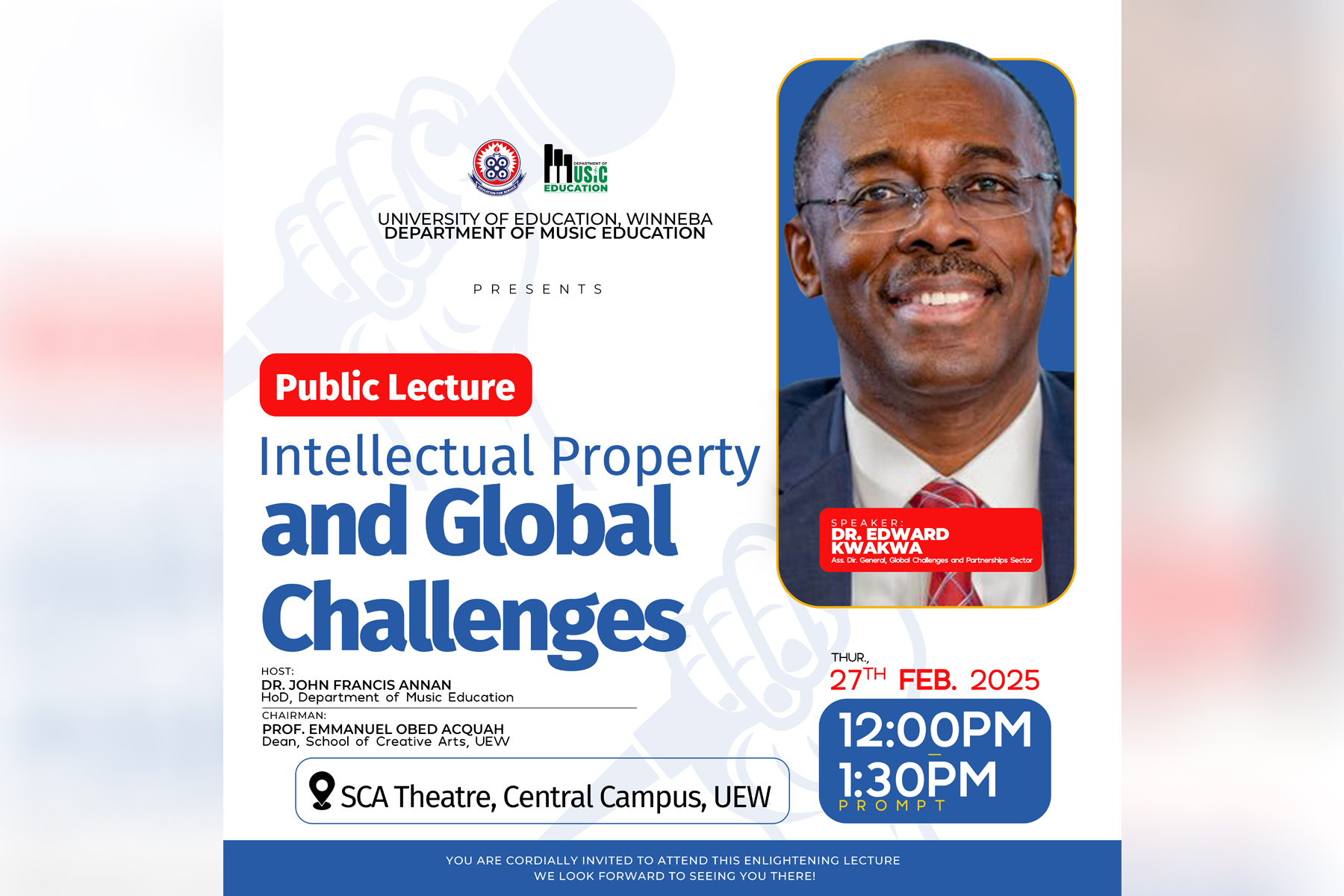 Invitation to a Public Lecture