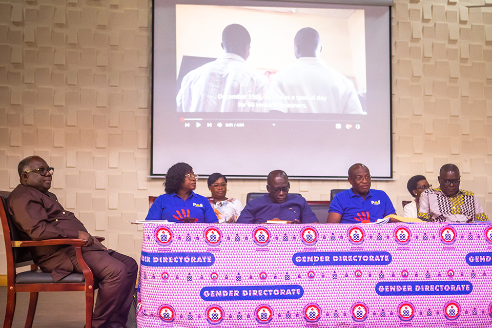 A cross-section of dignitaries who graced the event