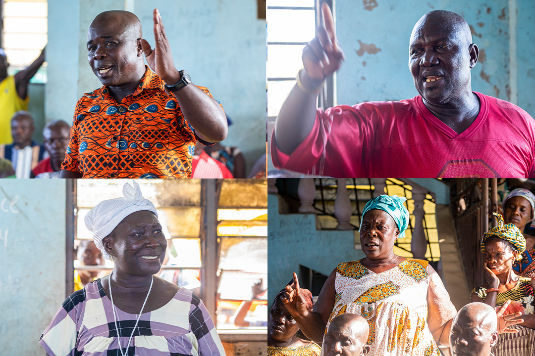 An image illustrating fisherfolk as they share their personal experiences and challenges in addressing plastic waste