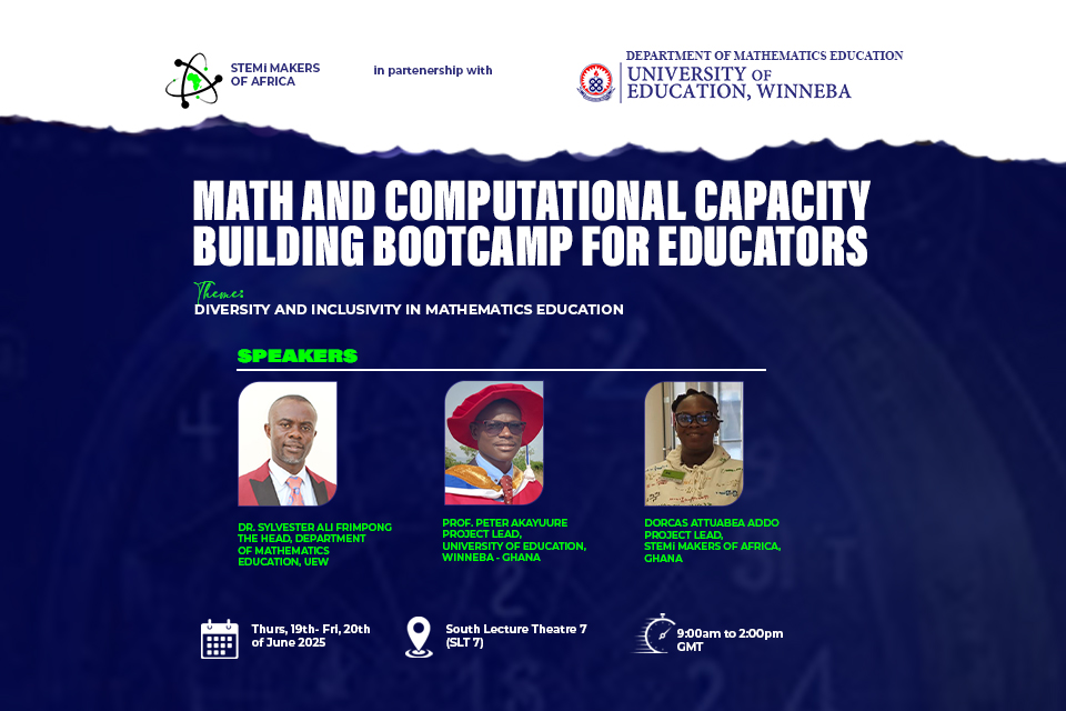 Math and Computational Capacity Building Bootcamp for Educators