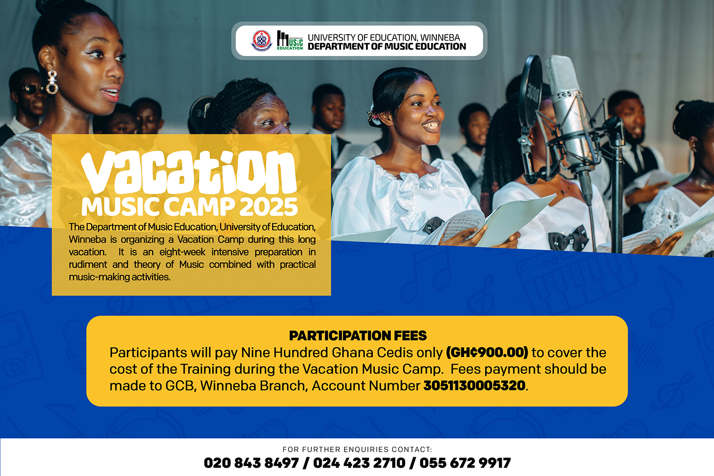 Vacation Music Camp 2025