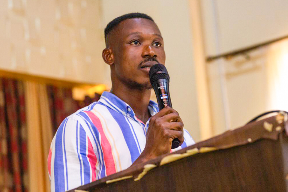 Isaac Attakumah, GSCS-UEW Chapter President 
