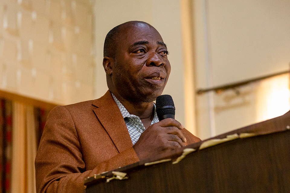 Prof. Emmanuel K. Oppong, Head of the Department of Chemistry Education