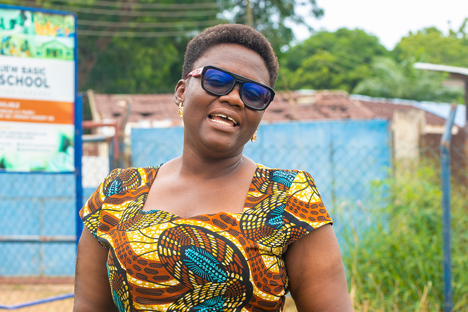 Ms. Shine Lillian Gifty Agbevivi, Director of the UEW Basic School