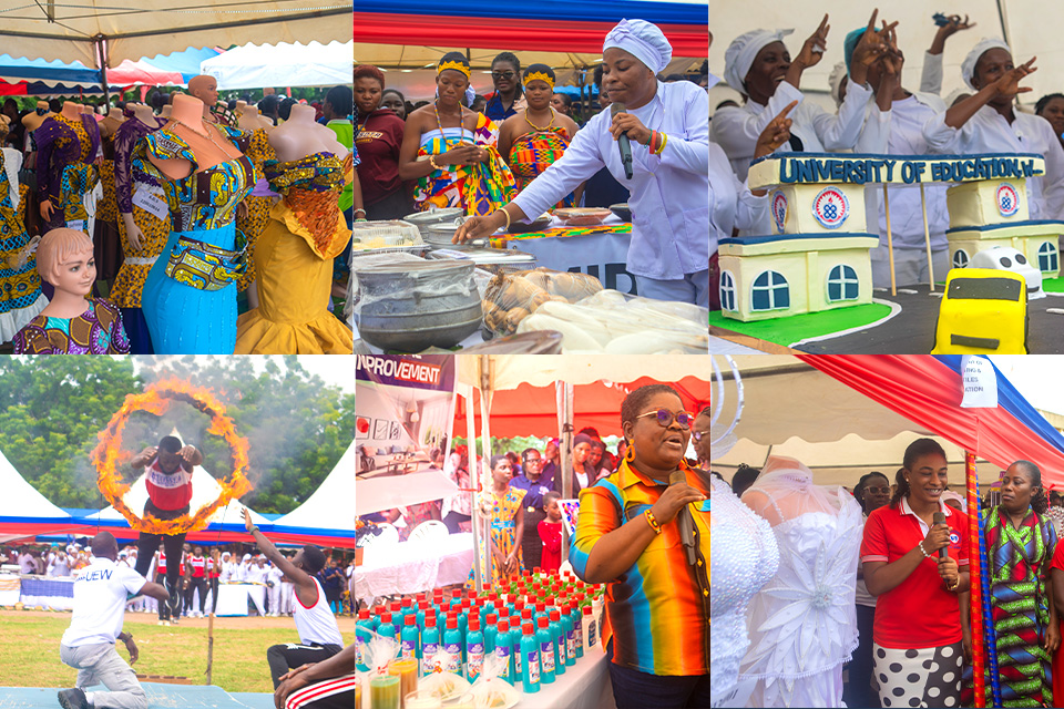 An image showcasing the diverse items displayed at the event