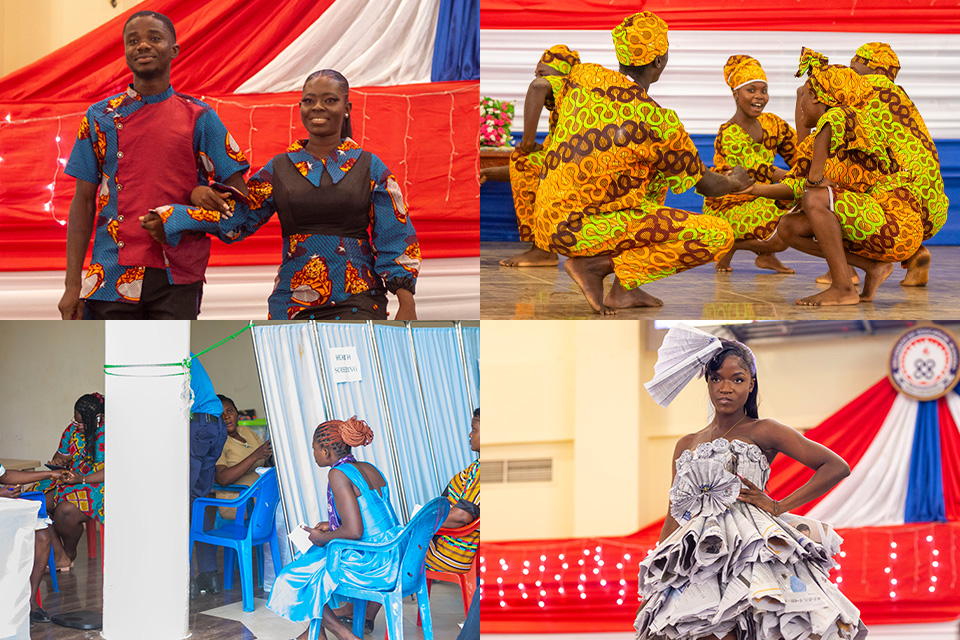 A photo showcasing the diverse activities that took place at the event