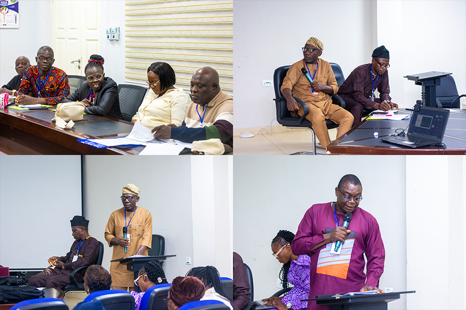 An image illustrating the various activities taking place during the plenary session