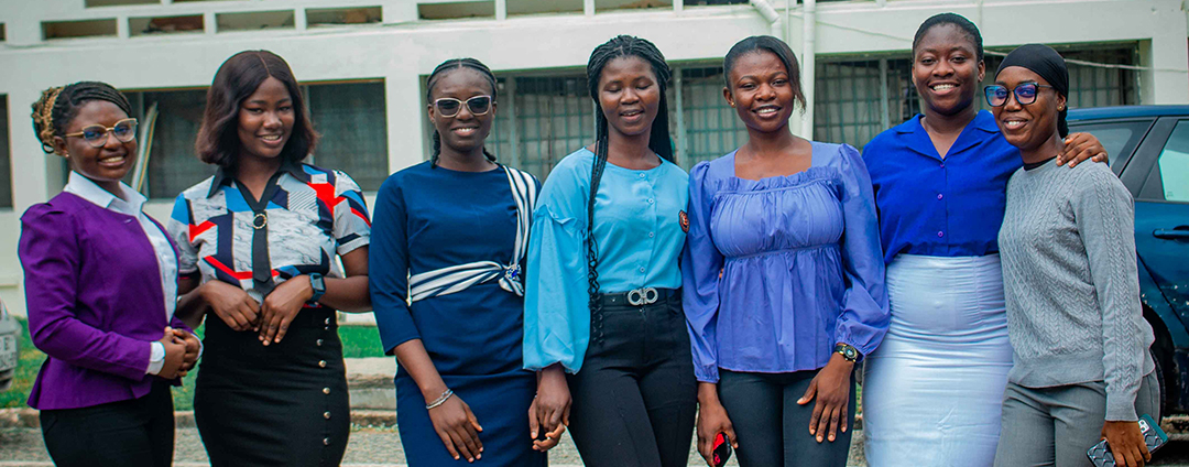 Some students from the department