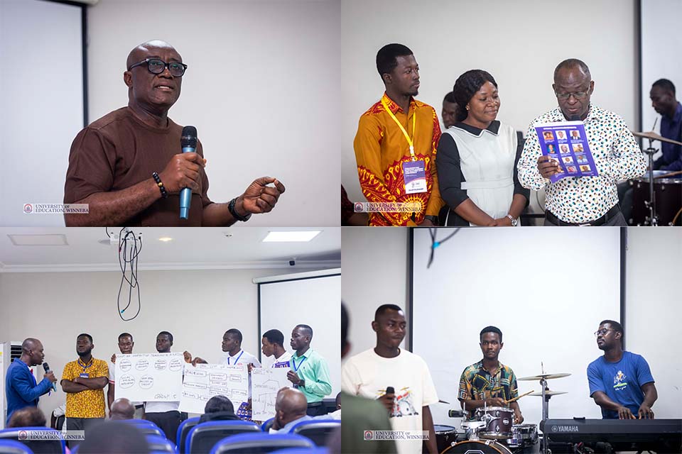 A picture illustrating the various activities that took place