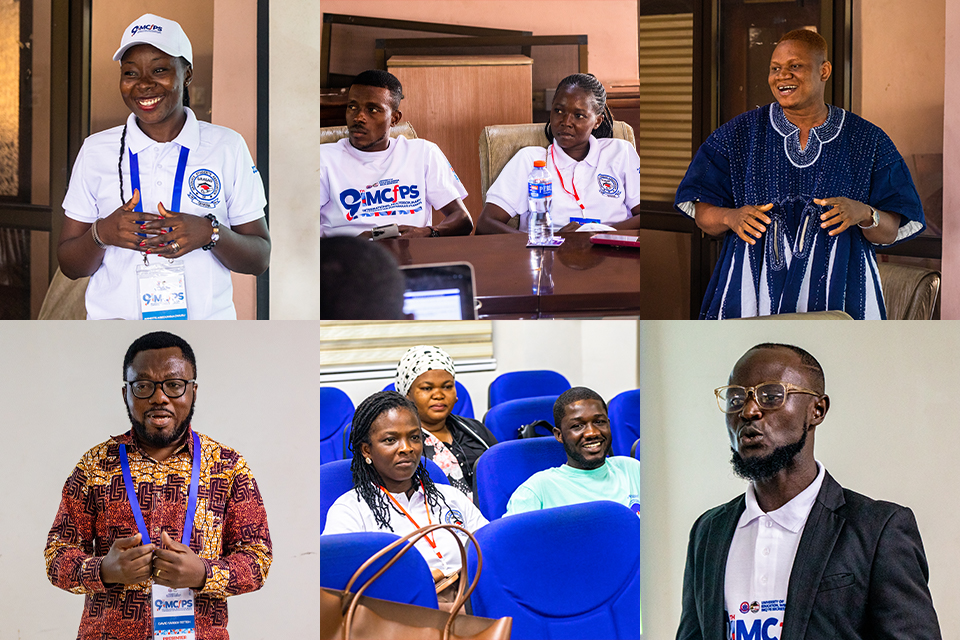 A sample of postgraduate students who presented at the two-day conference