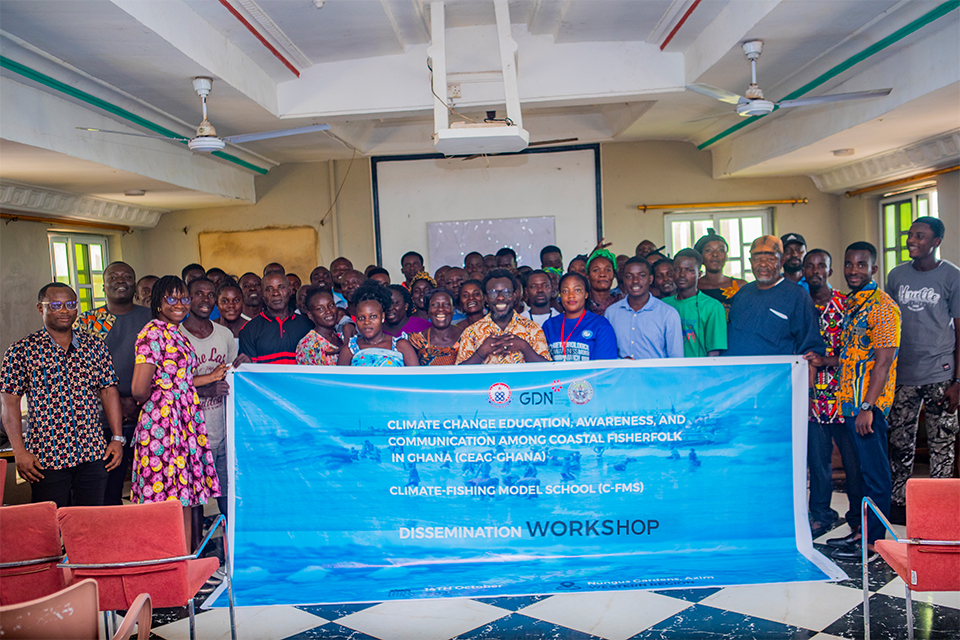 A group photo taken after the workshop