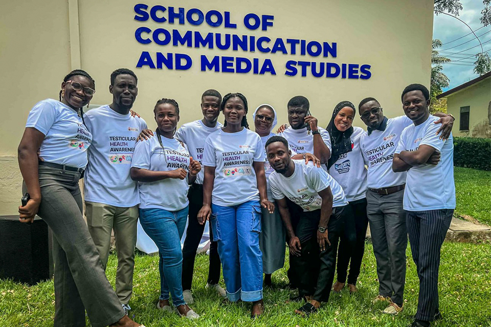 A group after the seminar