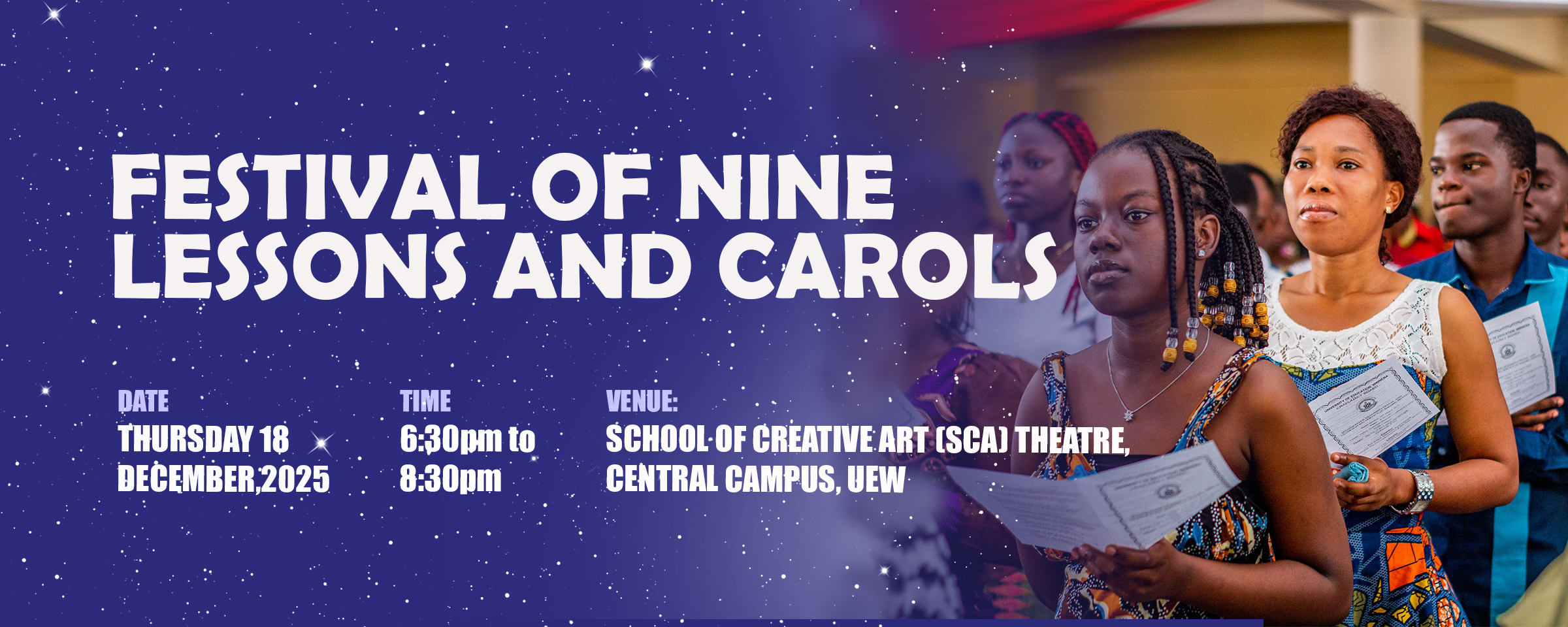 UEW Festival of Nine Lessons and Carols