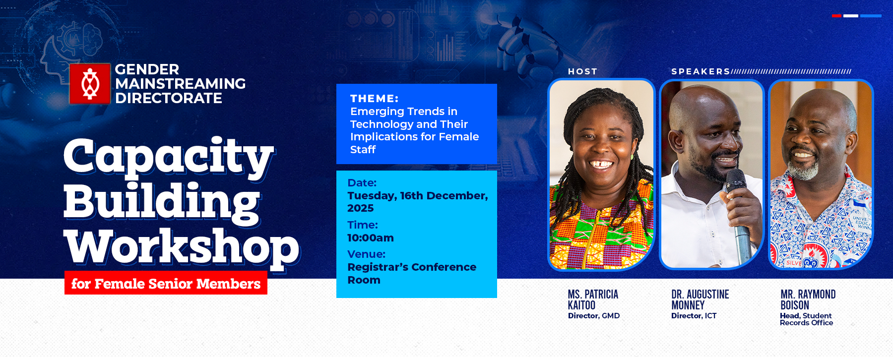 Capacity-Building Workshop for Female Senior Members