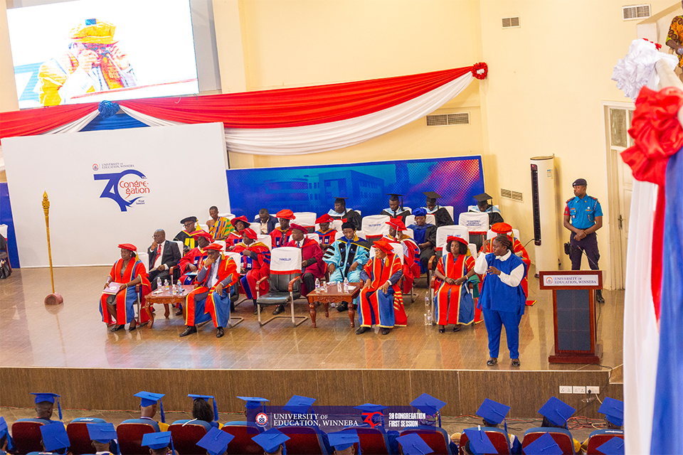 A cross-section of principal officers and academic heads 