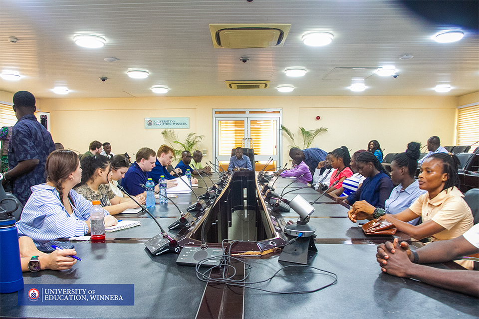 An aerial at the Council Chamber