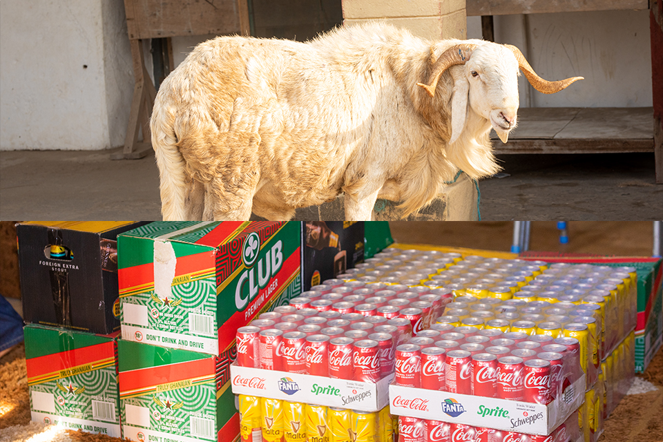 The items donated by UEW