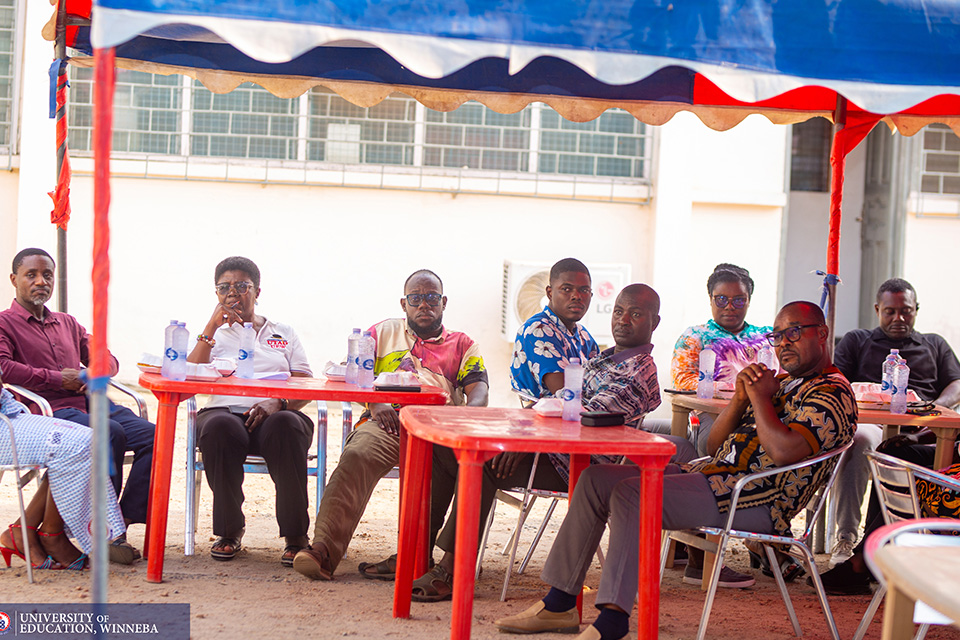 An aerial view of CODeL staff during their meeting