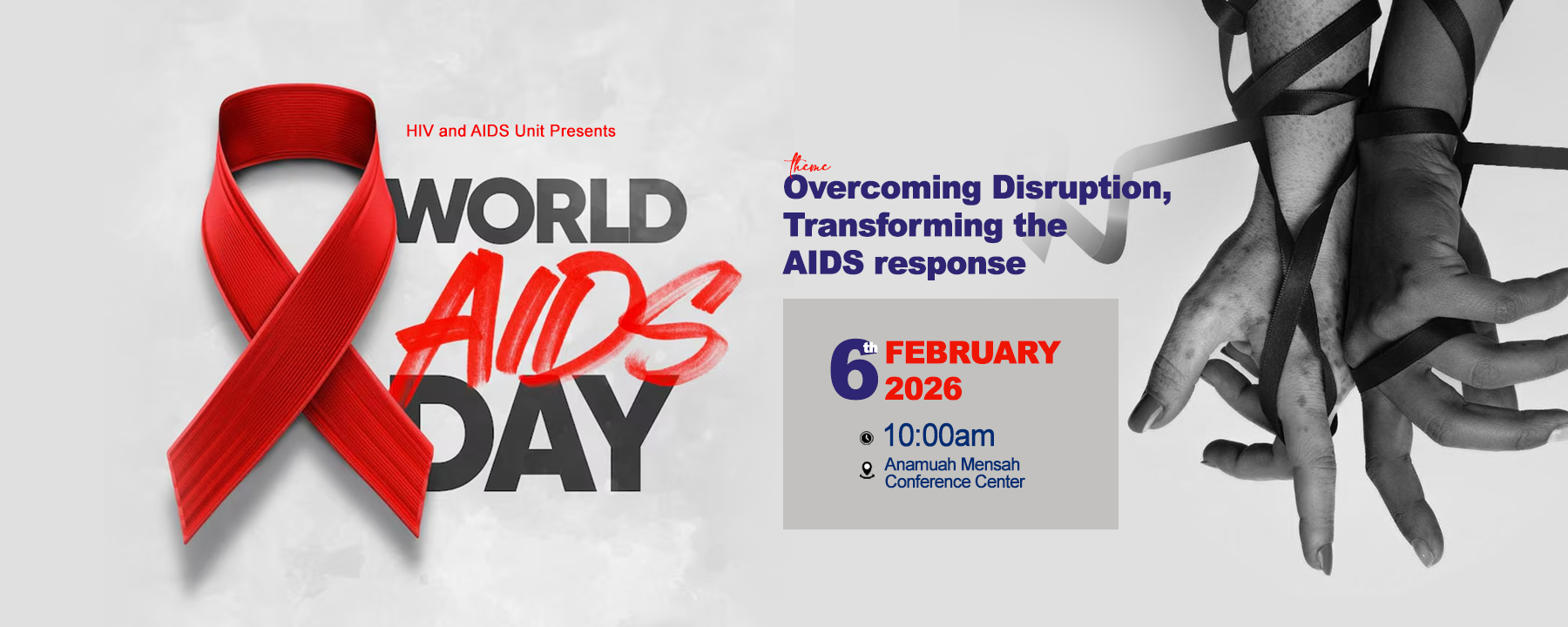 World AIDS Day: Overcoming Disruption, Transforming the AIDS Response