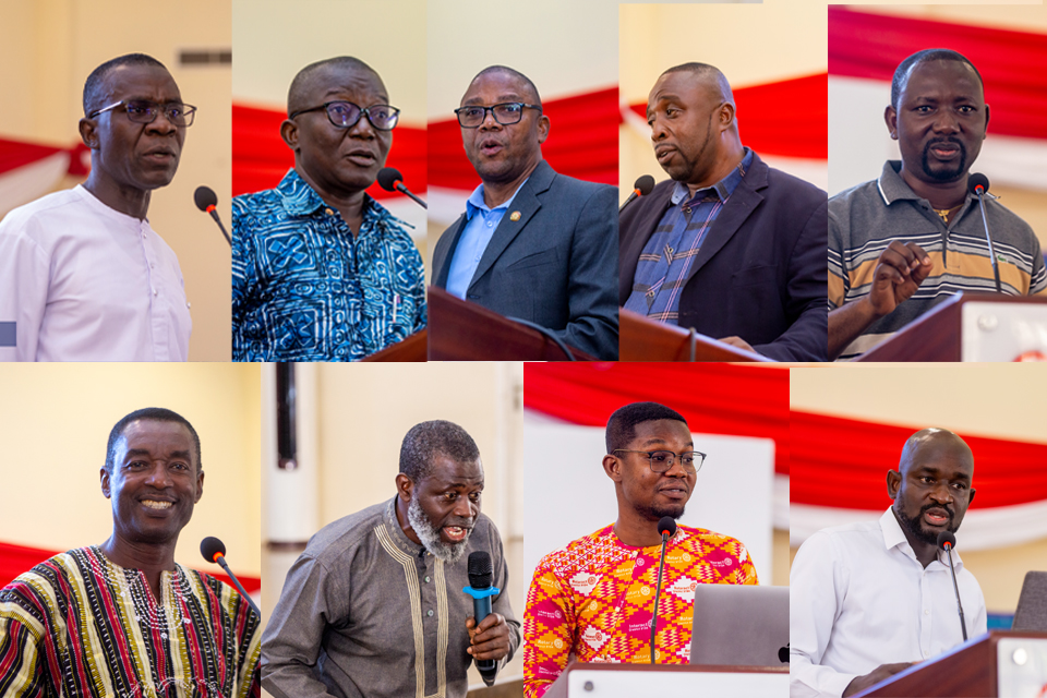 Facilitators for the three-tier workshop