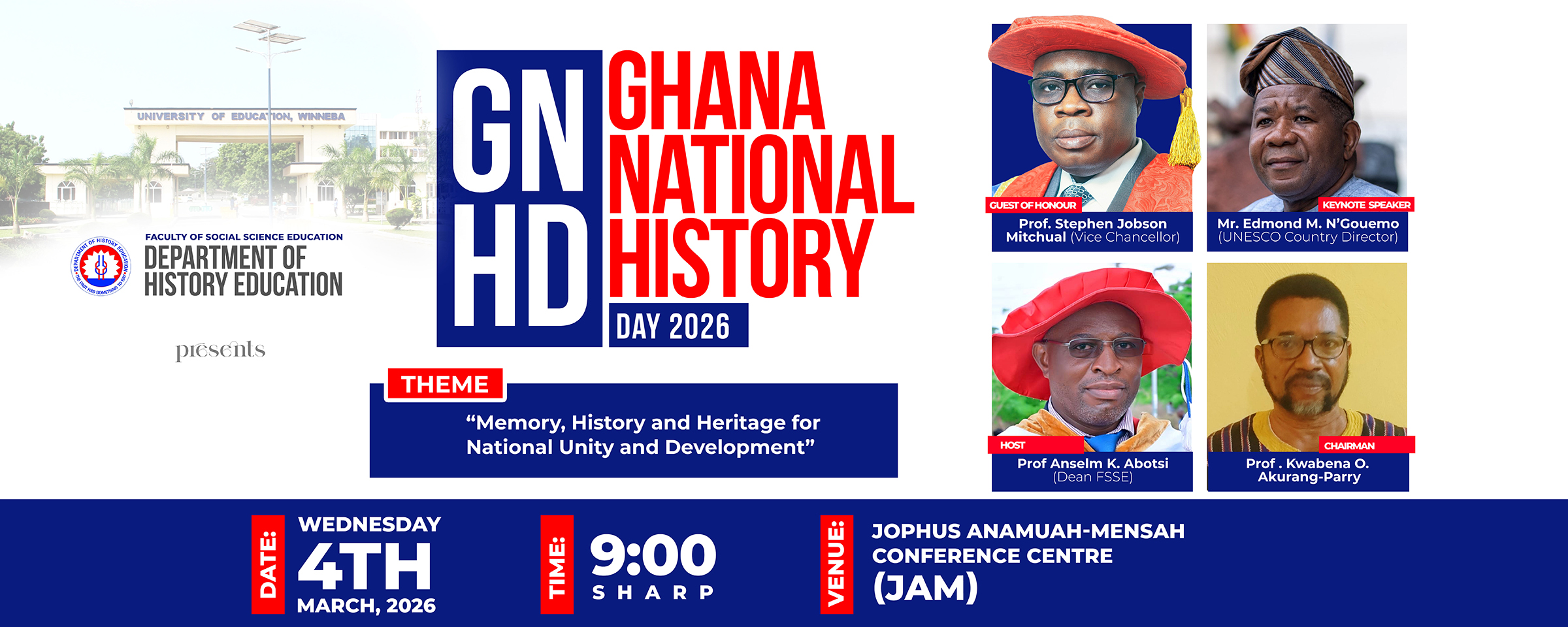 Ghana National History Day - 2026