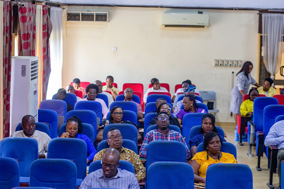 A cross-section of attendees