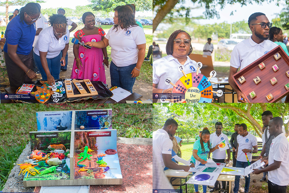 An image showcasing a variety of instructional aids on display